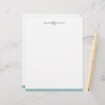 Letrero Verde azulado personalizado