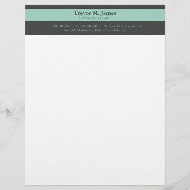 Membrete LETTERHEAD CORPORATIVA :: majestuosamente 2 (Anverso)