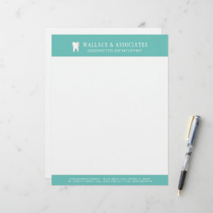 Membrete Letterhead de la empresa dental