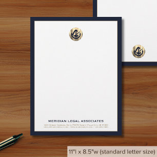 Membrete Letterhead de personalizado Firm