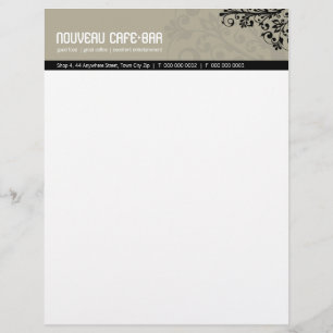 Membrete LETTERHEAD DE TRENDY BUSINESS :: elemental 7