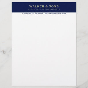 Membrete LETTERHEAD EMPRESARIAL CORPORATIVA :: Sencillament