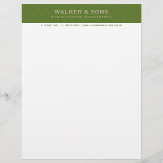 Membrete LETTERHEAD EMPRESARIAL CORPORATIVA :: simplemente 