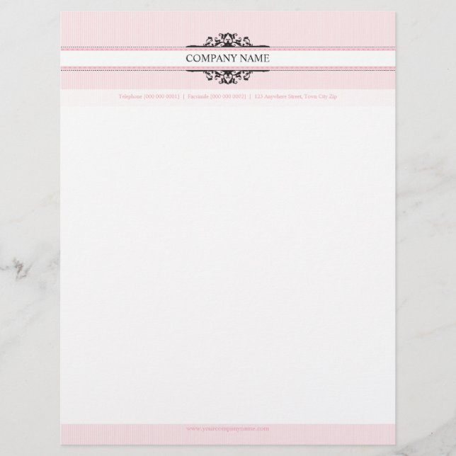 Membrete LETTERHEAD EMPRESARIAL :: divine 4 (Anverso)