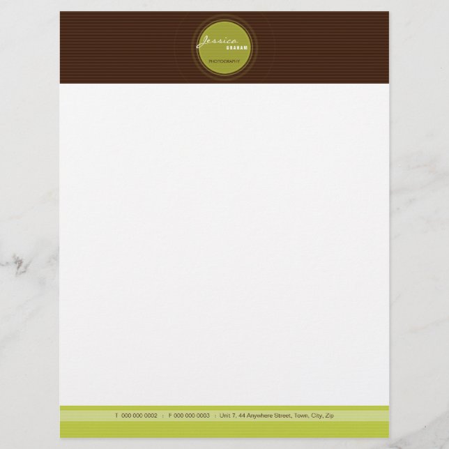 Membrete LETTERHEAD EMPRESARIAL INTELIGENTE :: radiar 2 (Anverso)