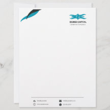 LETTERHEAD EMPRESARIAL minimalista
