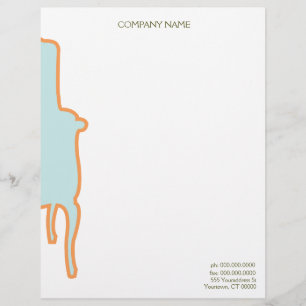 Membrete Letterhead francesa de sillón