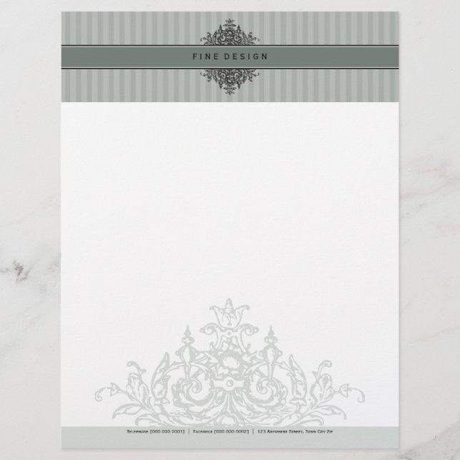 Membrete LETTERHEAD - hermoso renacimiento 8 (Anverso)