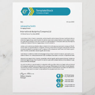 Membrete Letterhead mínima