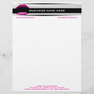Membrete Letterhead Para Cosmetólogos