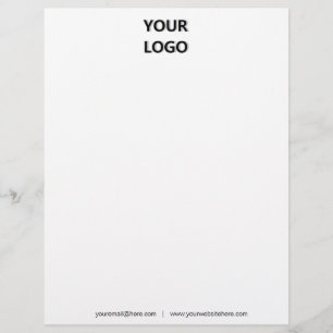 Membrete Letterhead personalizada Sitio Web de correo elect