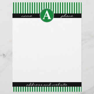 Membrete Letterhead, Personalizado y Monogramado