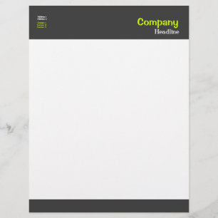 Membrete Letterhead profesional