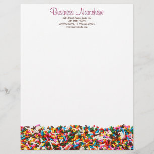 Membrete Letterhead rellena de rociadores