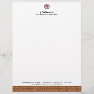 Membrete Letterhead Rosa mexicana