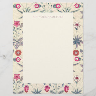MEMBRETE   LETTERHEAD : WILLIAM MORRIS : "DAISY"
