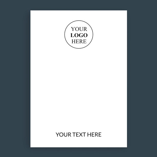 Membrete Logo Promocional Personalizado (Subido por el creador)