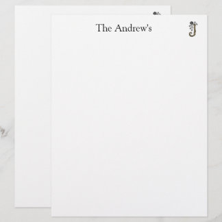 Membrete LOGO Stylish  Letter head Paper