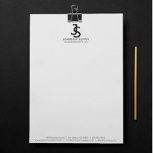 Logotipo de monograma de la empresa de costumbres
