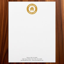 Logotipo Empresarial Personalizado en Blanco y Neg