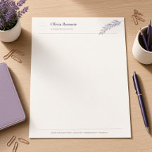 Logotipo minimalista de negocio con rama de olivo