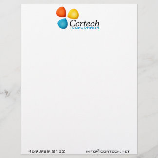 Membrete Logotipo - trébol tricolor