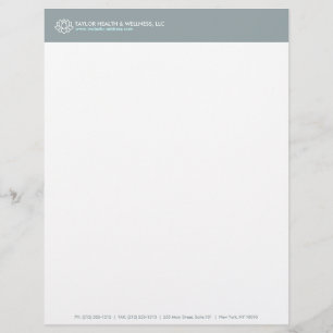 MEMBRETE   LOGOTUS BLOSSOM LOGO PARA LETRA DE SALUD/BIENESTAR