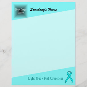 Membrete Lt Blue/Verde azulada Standard Ribbon por Kenneth