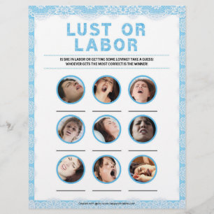 Membrete Lujuria O Trabajo [Lujo De Lujo [Azul]]