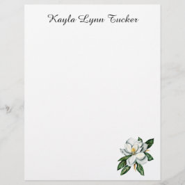 Membrete Magnolia Letterhead