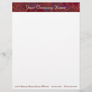 Membrete Marble Business Letterhead