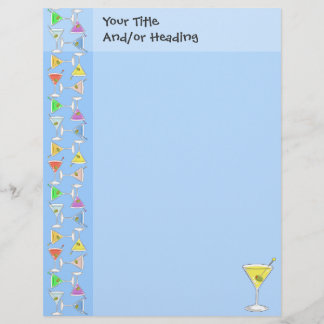 Membrete Martini Letterhead