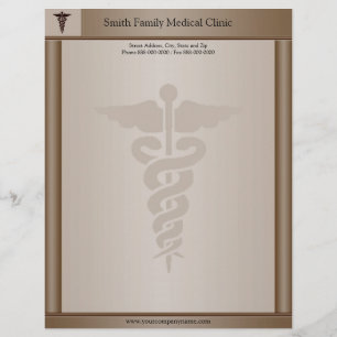 Membrete Médico Médico Letterhead
