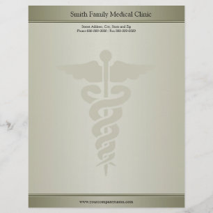 Membrete Médico Médico Letterhead