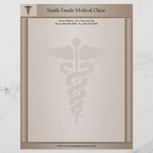 Membrete Médico Médico Letterhead