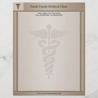 Membrete Médico Médico Letterhead