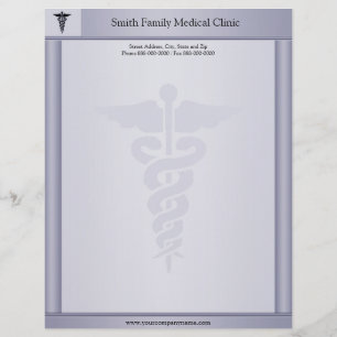 Membrete Médico Médico Letterhead
