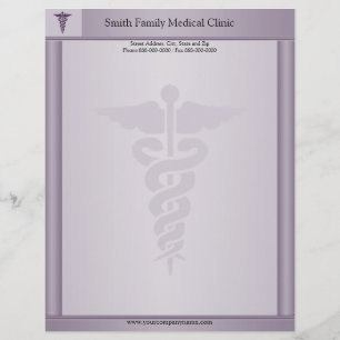 Membrete Médico Médico Letterhead