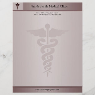 Membrete Médico Médico Letterhead