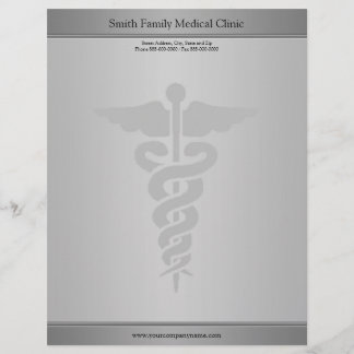 Membrete Médico Médico Letterhead