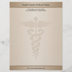 Membrete Médico Médico Letterhead