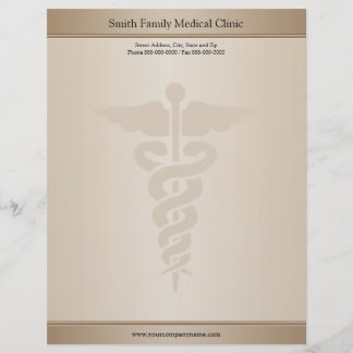 Membrete Médico Médico Letterhead