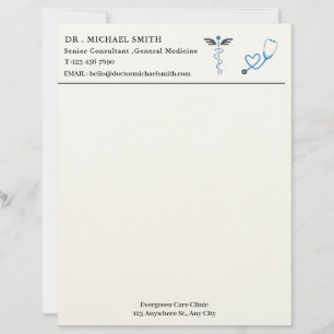 Membrete Médico Personalizado