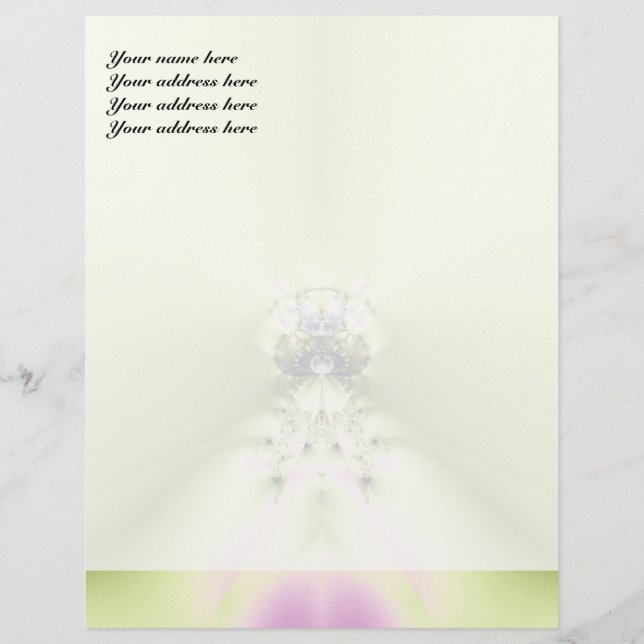 Membrete Meditación Verde (Anverso)