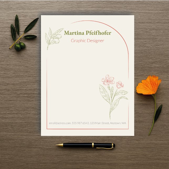 Membrete Mediterranean & Elegant (Subido por el creador)