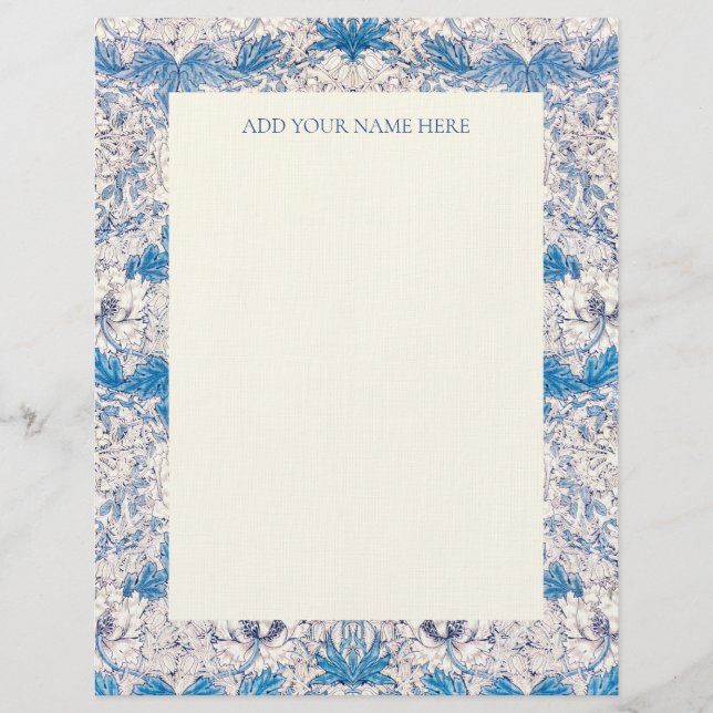 MEMBRETE   MEMBRETE: WILLIAM MORRIS : "MADRESELVA" (Anverso)