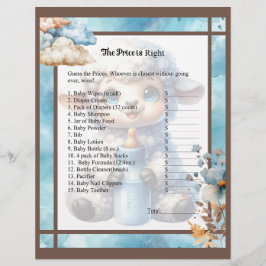 Membrete Mi Cordero Pequeño_ El precio es correcto