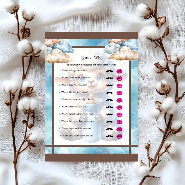 Membrete Mi Pequeña Oveja_ Adivina Quién (Subido por el creador)