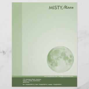 Membrete Misty Moon Green