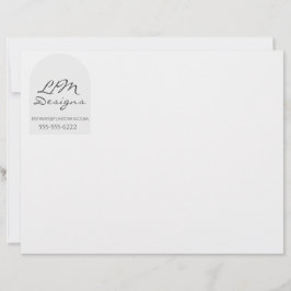 Membrete Moderno Minimalista